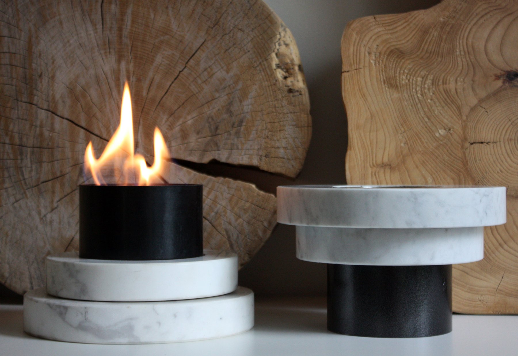 Biokrby Mramor bioethanol fireplace