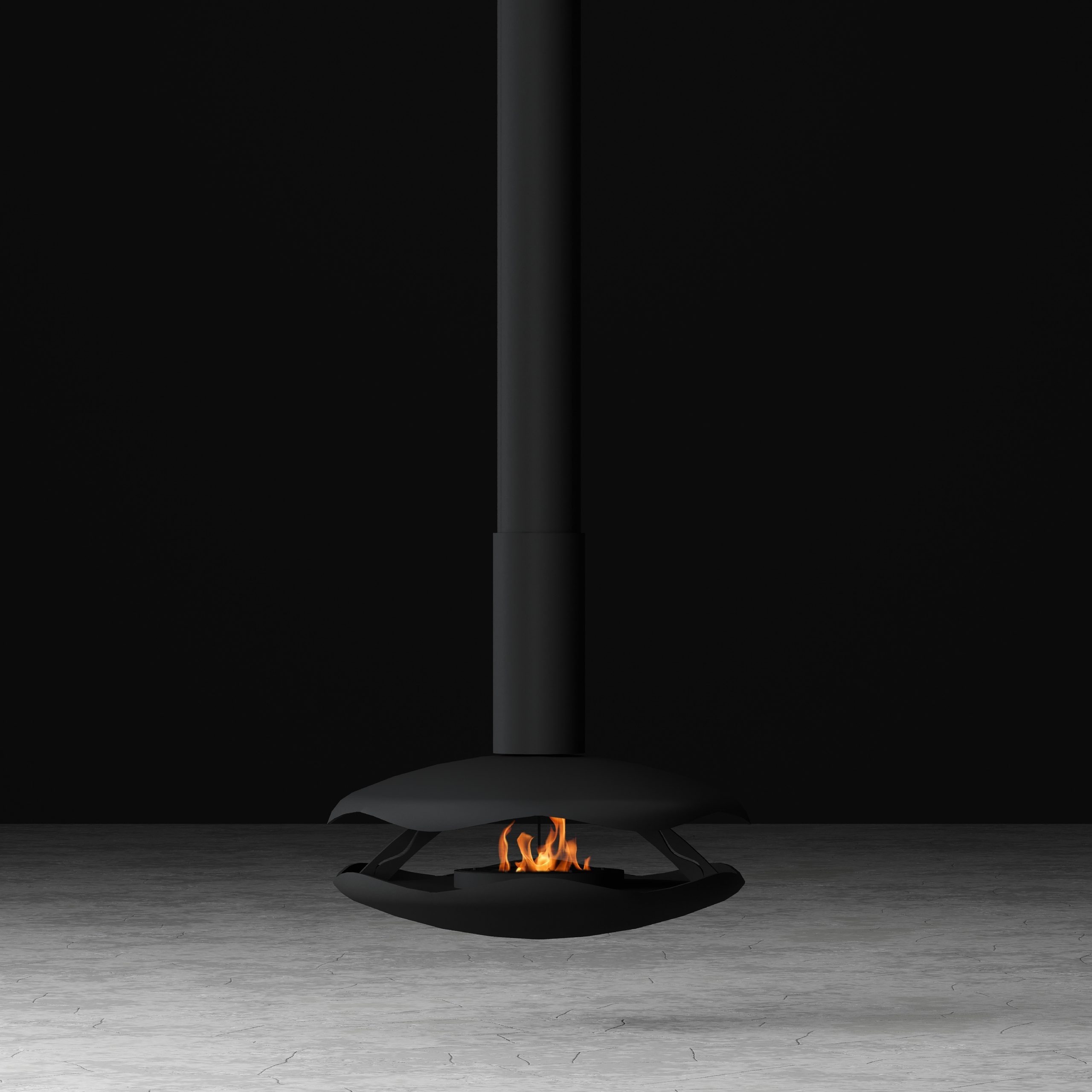 GlammFire Perola bioethanol fireplace