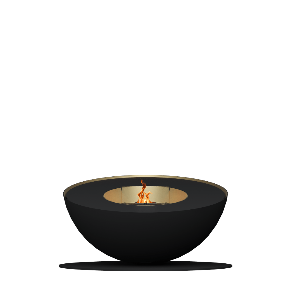 GlammFire Mileto bioethanol fireplace